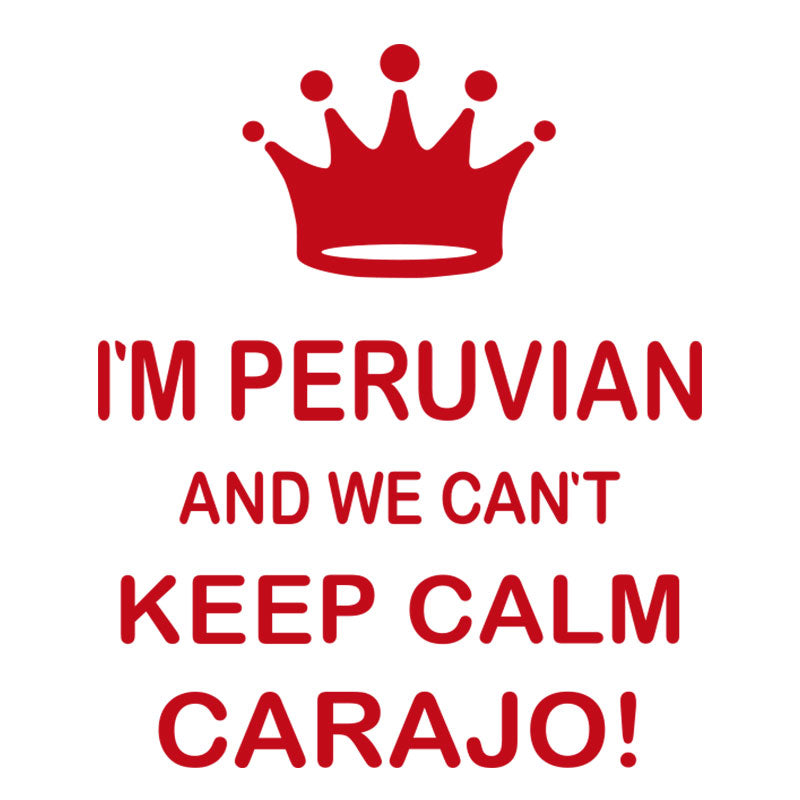 Polo Hombre Keep Calm Perú