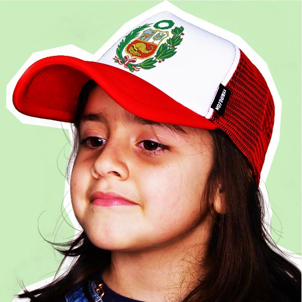 Gorra Junior Escudo Clásico Perú