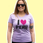 Polo Mujer I Love Perú
