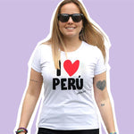 Polo Mujer I Love Perú