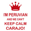 Polo Hombre Keep Calm Perú