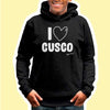 Polera con Capucha I Love Cusco (Unisex)