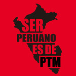 Polera Ser Peruano es de PTM (Unisex)